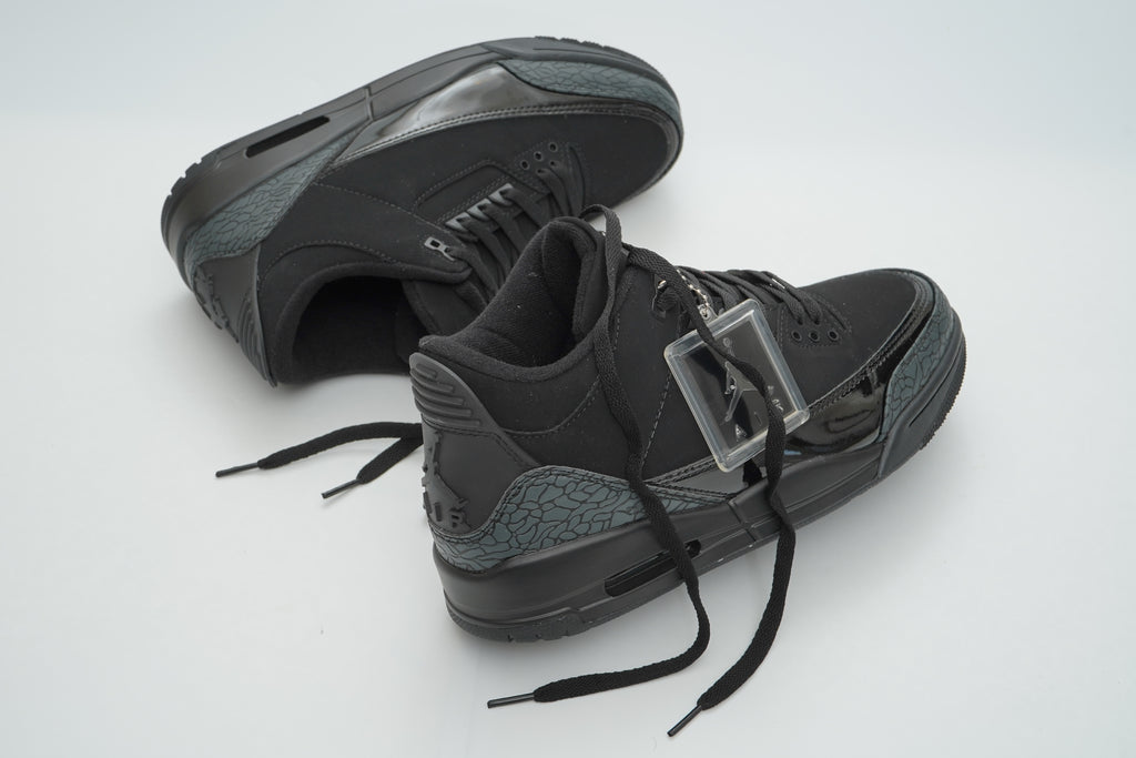 Air Jordan 3 Sneakers – Black & Charcoal